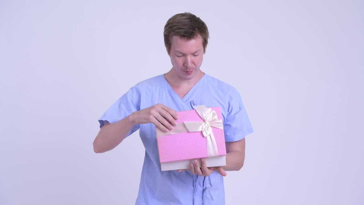 젊은 남성 환자의 초상화