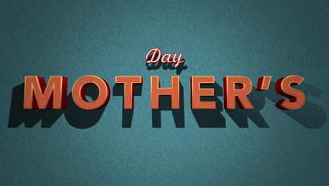 Retro-Mothers-Day-text-on-blue-vintage-texture-in-80s-style