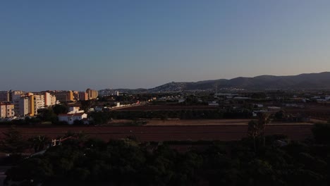 Aerial-view-of-a-sunset