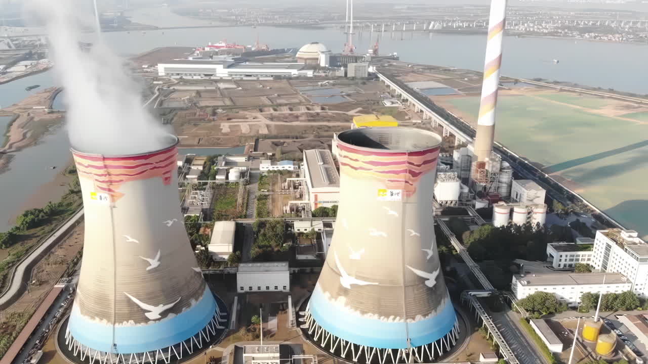 Close up Industrial Factory Smoke stack. Petrochemical plant, Oil and gas refinery. Technological unit for air purification from pollution and environmental protection at an oil and gas enterprise.