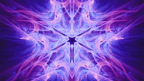 Spiritual-awakening-fractal-abstract-ecstasy,-endless-loop-of-renewing-life-and-recycling-energy-flow,-visual-fantasy-of-hypnotic-galactic-star-swirls,-intricate-flowing-geometric-mandala-patterns