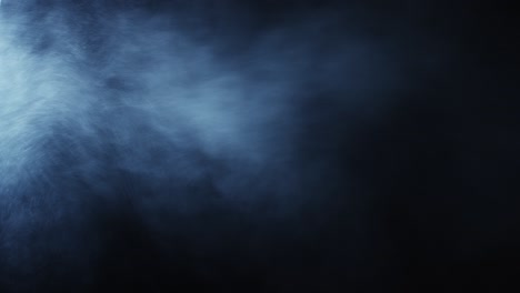 4k black background of particles, dust and smoke moving