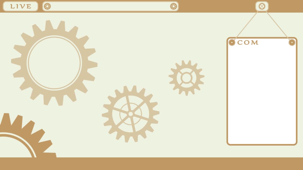 Gear dream Looping streaming background. 1080p (1).mp4