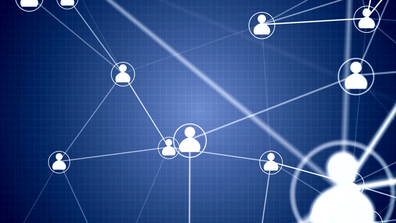 사람 사회 네트워크 연결