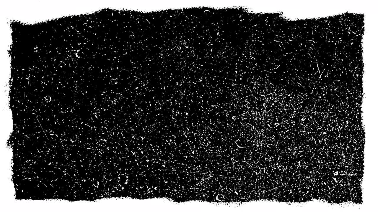 Animated Grunge Ripped Paper Frame Overlay Loop