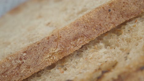 Closeup of Sliced Whole Wheat Bread