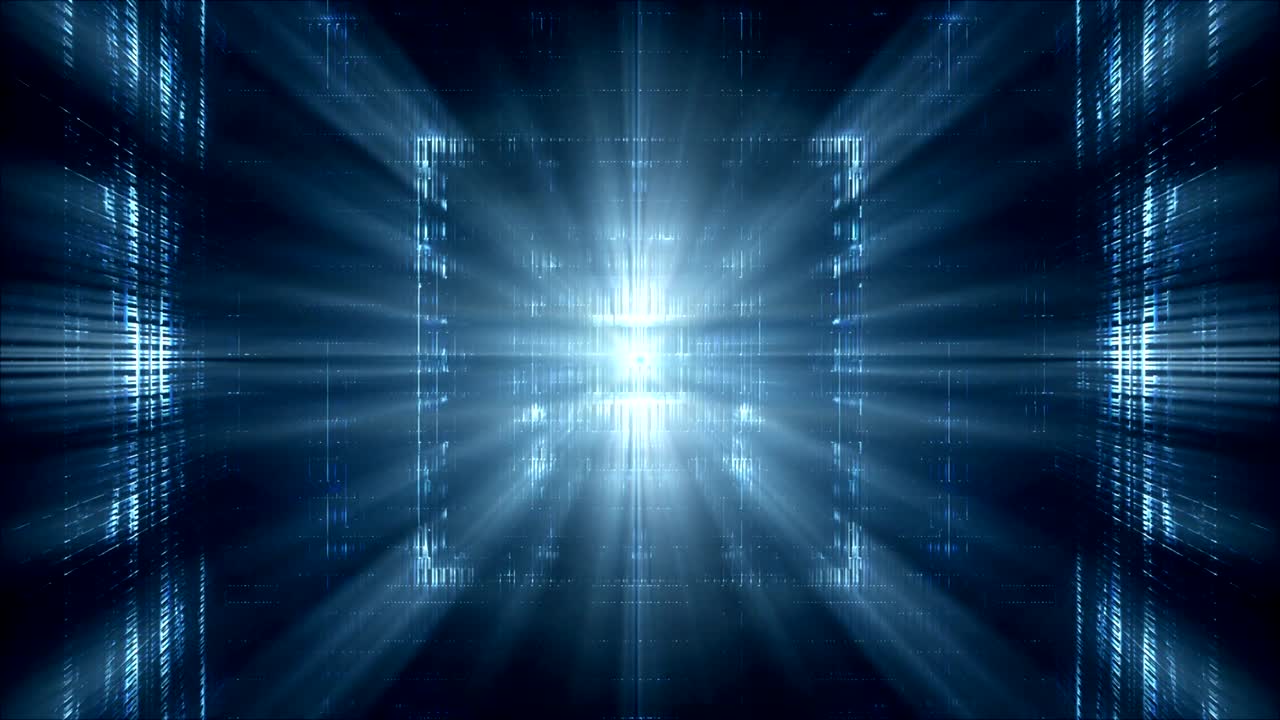 Blue Lights Background Animation