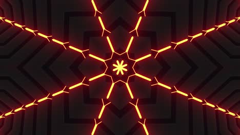 patrón geométrico abstracto con líneas brillantes