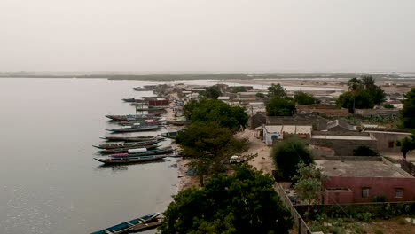 Senegal-traditional-fishing-village