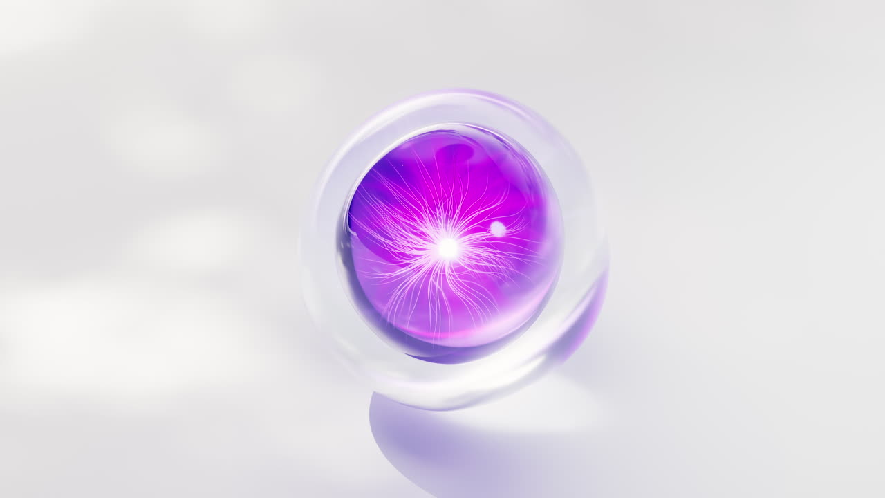 Sfondo di bolle cosmetiche trasparenti, rendering 3D