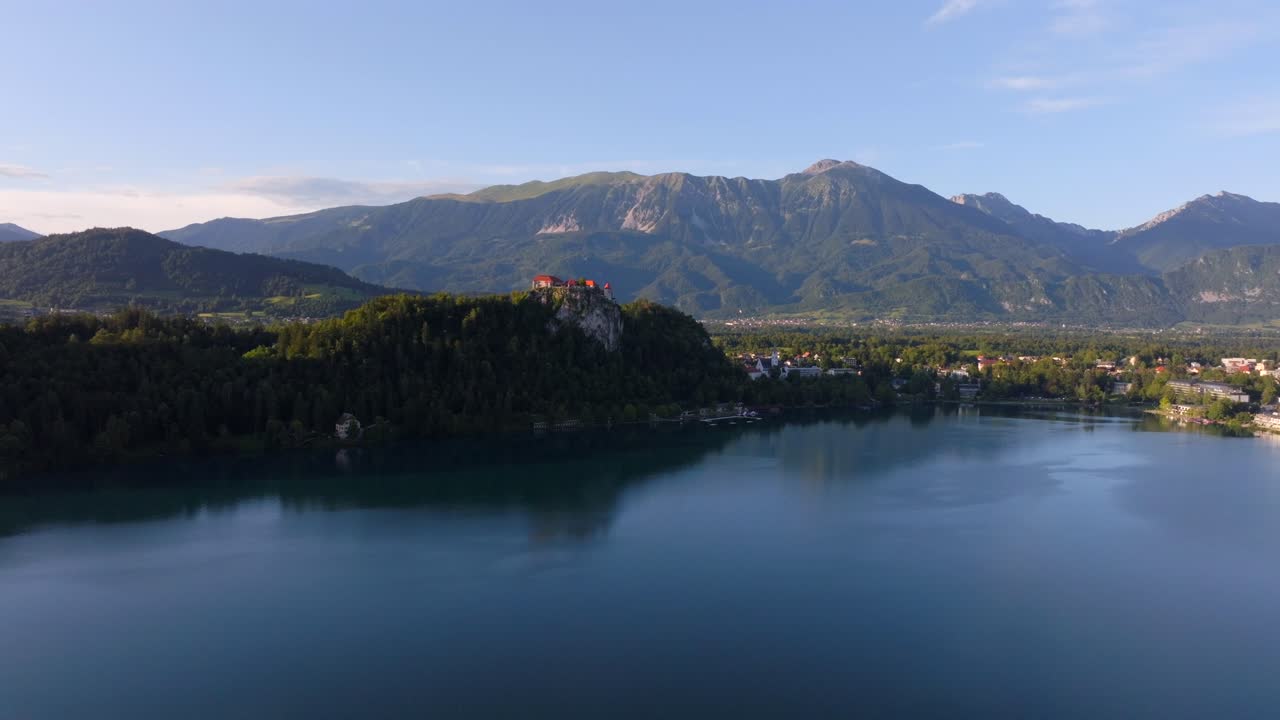 Video con drone da Bled, Slovenia