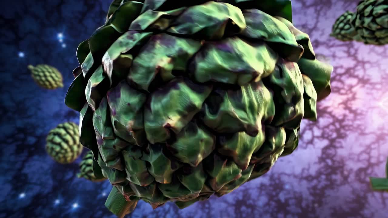 Artichoke Digital Illustration
