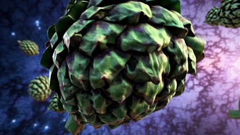 artichoke digital illustration