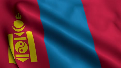 Flagge-Der-Mongolei