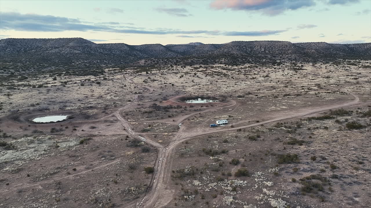 Desert Camping Adventure: Exploring Remote Landscapes in a Camper Van