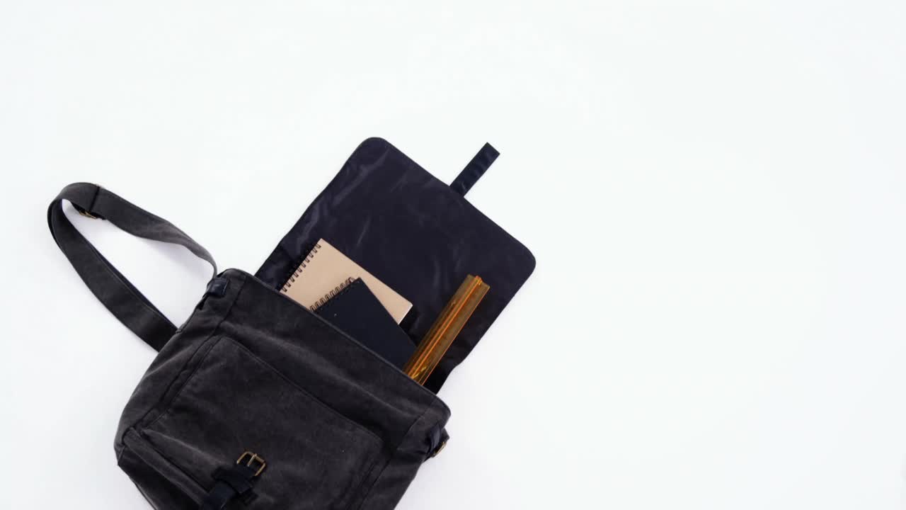 organizador y escala en bolsa de eslinga