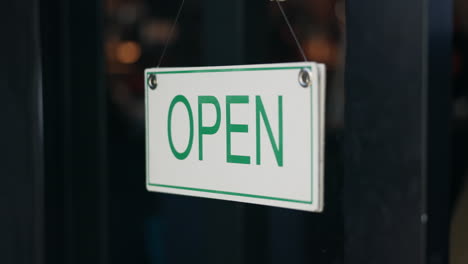 store sign - open/closed