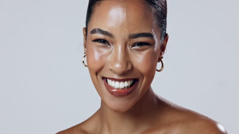 happy woman portrait