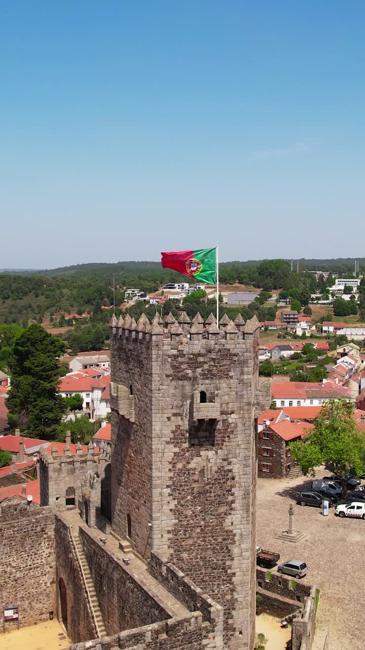 Sabugal Historical Portuguese Village Vertical Video