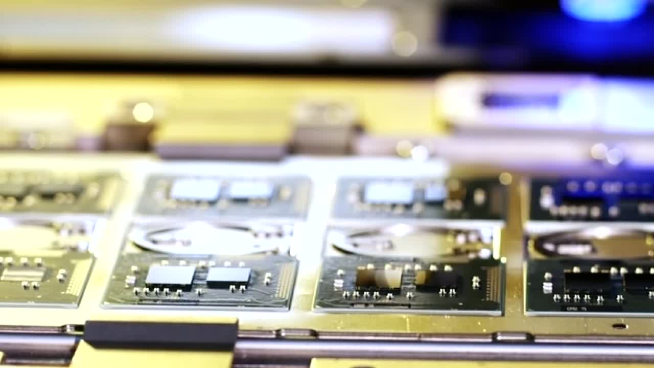 construcción de tecnología de robot de chip de computadora