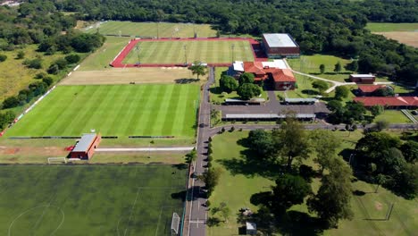 aerial view of distinctive high performance center green