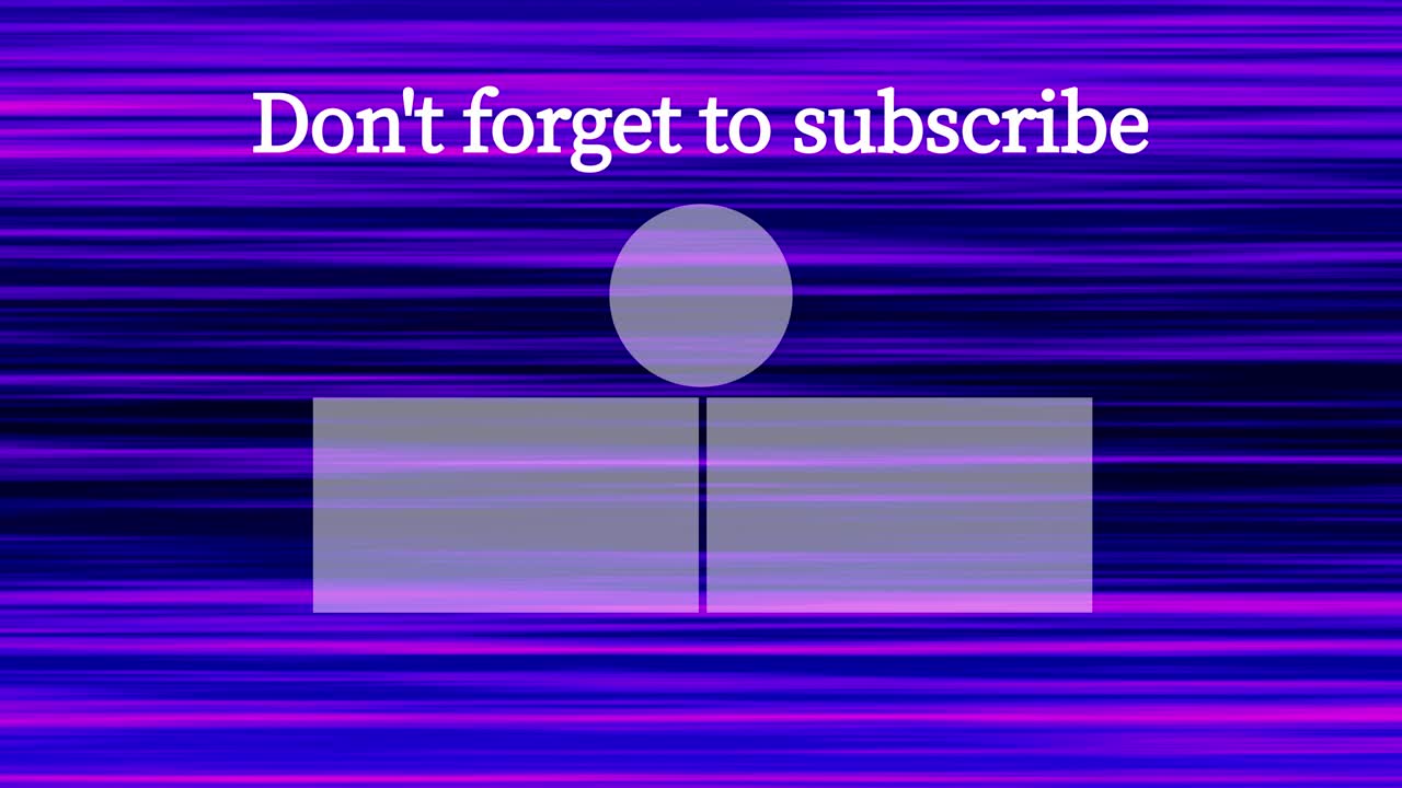 라인 그라데이션 엔드 카드 엔딩 스크린 모션 그래픽