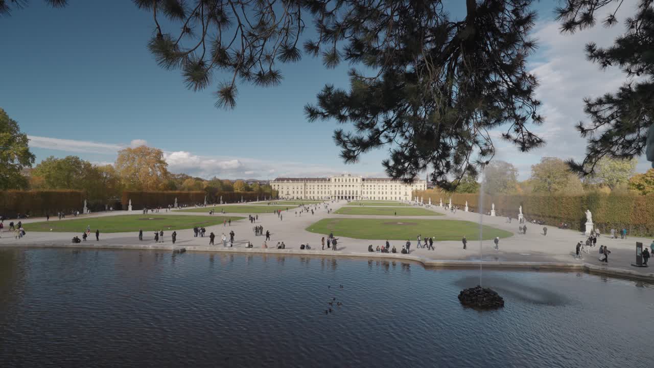 Schönbrunn Palace and Gardens in Vienna