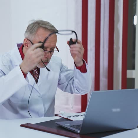 doctor having online consultation