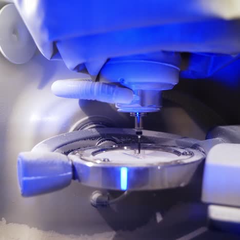 close up of dentist working