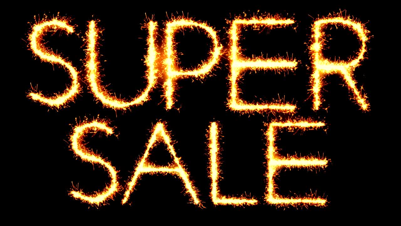 슈퍼 스파클러 글리터 스파크 불꽃놀이 루프 애니메이션