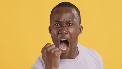 angry man