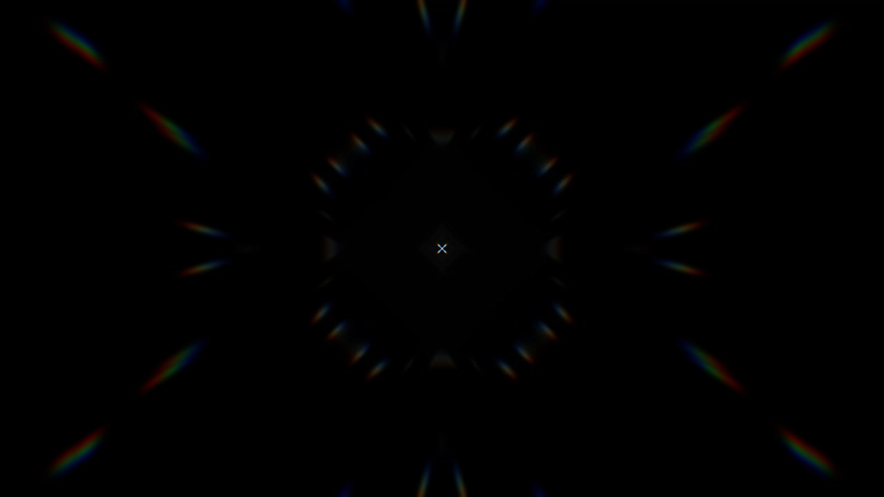 박이는 빛. 추상적인 움직임. vj 루프