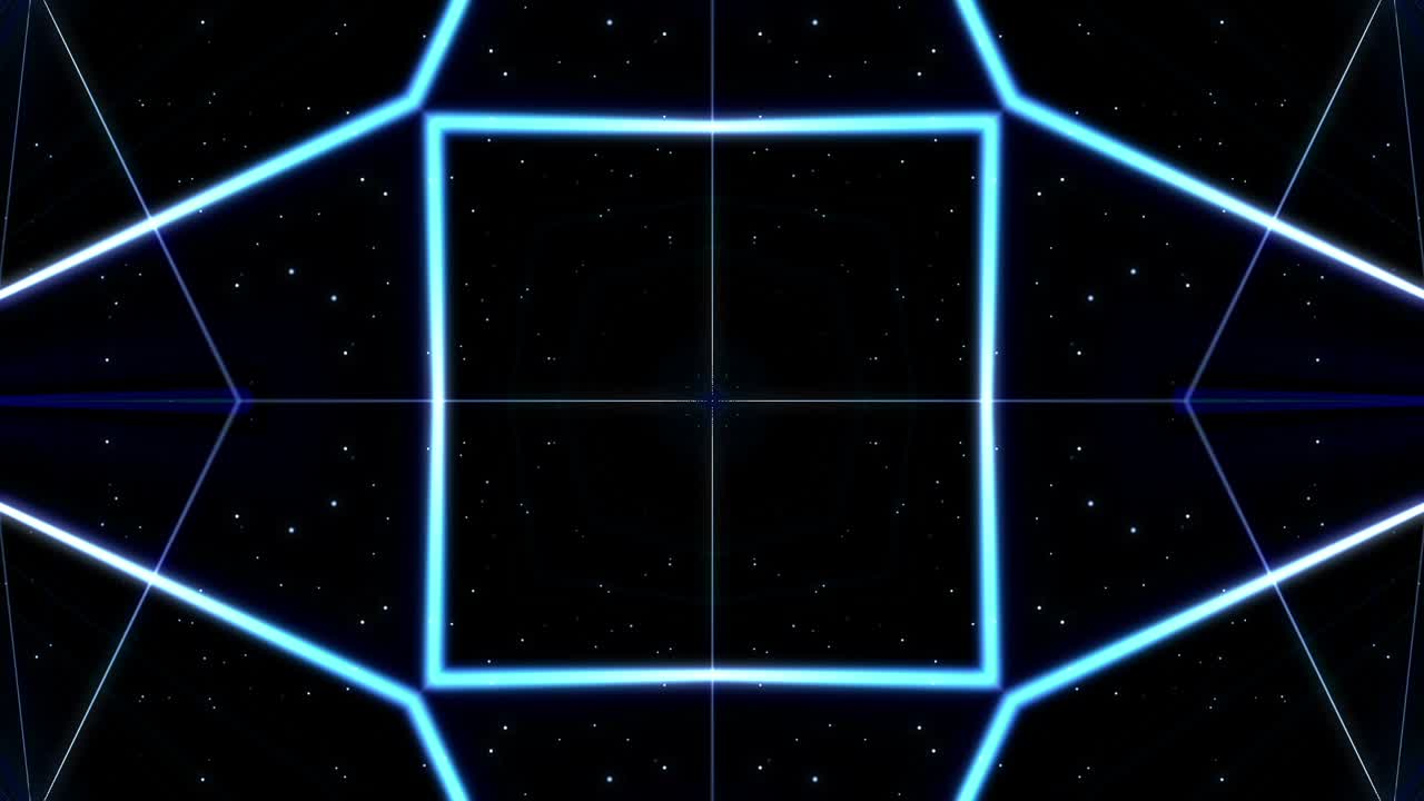 patrón de caleidoscopio geométrico abstracto