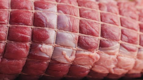 raw rolled beef roast