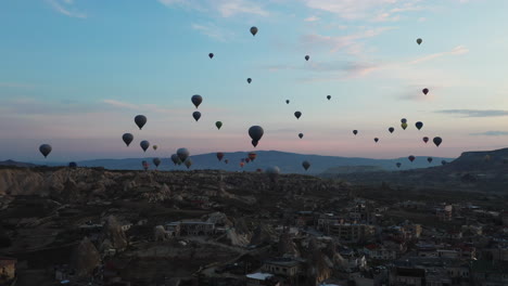 a beautiful cappodocia hot balloons