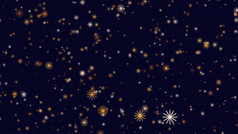 Starry-night-a-captivating-pattern-of-stars-on-black