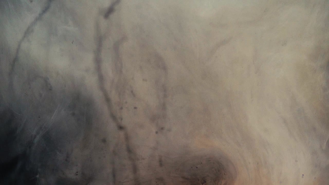 Reshaping the cosmos by using dark paint dissolving in water, shot in slow motion with Sony a7iii.