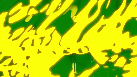 abstract green and yellow swirls