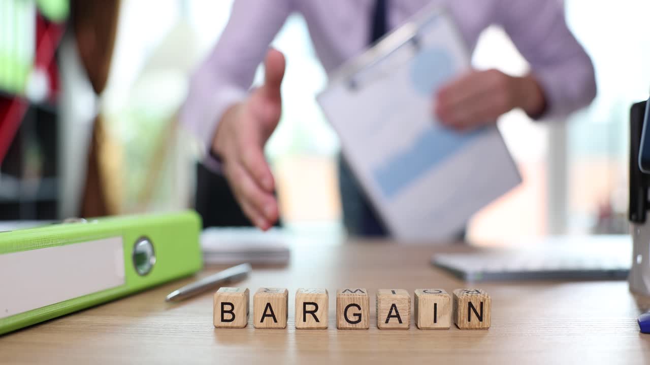 Bargain business deal