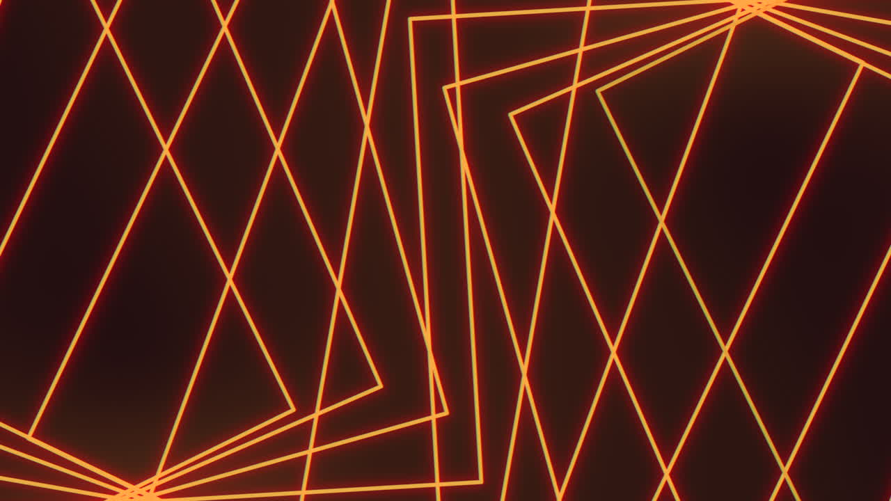 Linee gialle geometriche su sfondo nero: motivo di design moderno