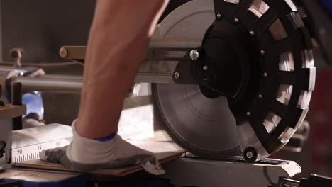 using a miter saw for woodworking
