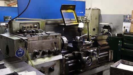 lathes, metalworking equipment at cnc factory