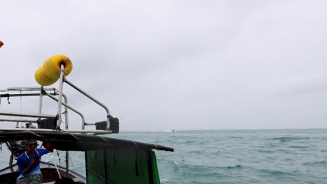 coastal fishing boat journey