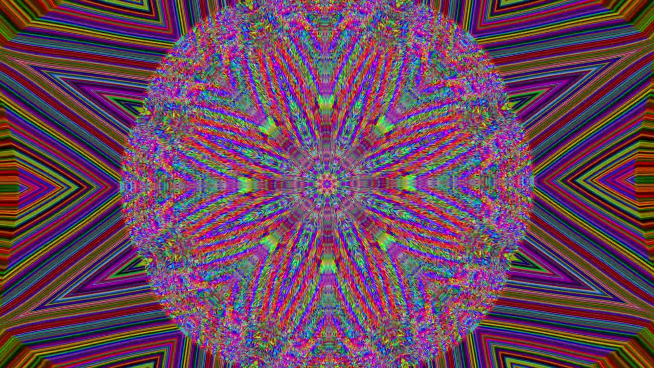 encantador efecto de mal viaje transformaciones de luz fondo holográfico