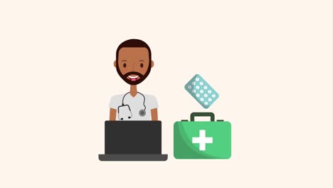 servicio médico de personas