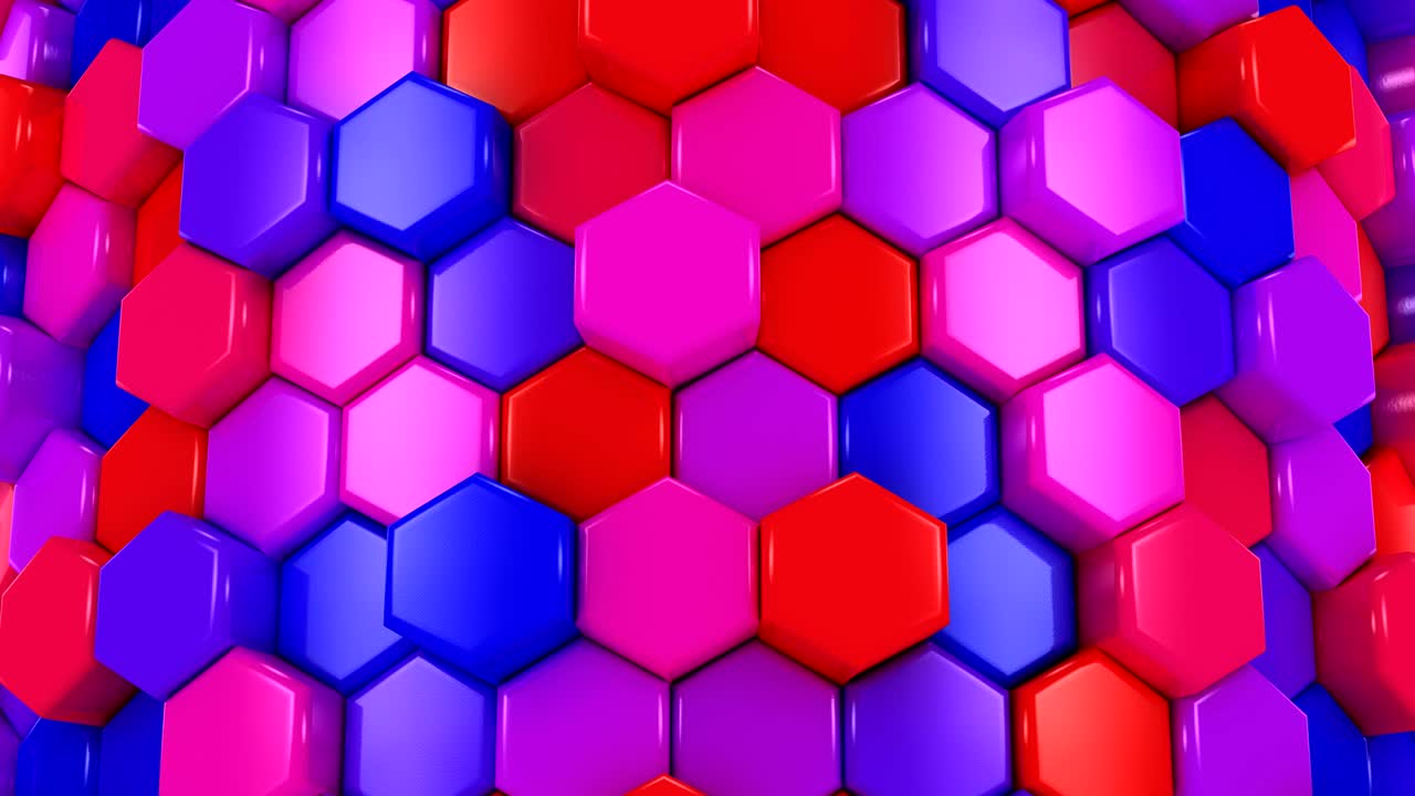 los panales de miel animados cambian de color