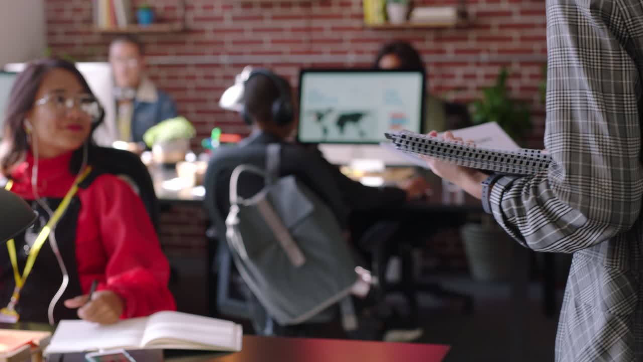 colaboración en el equipo empresarial