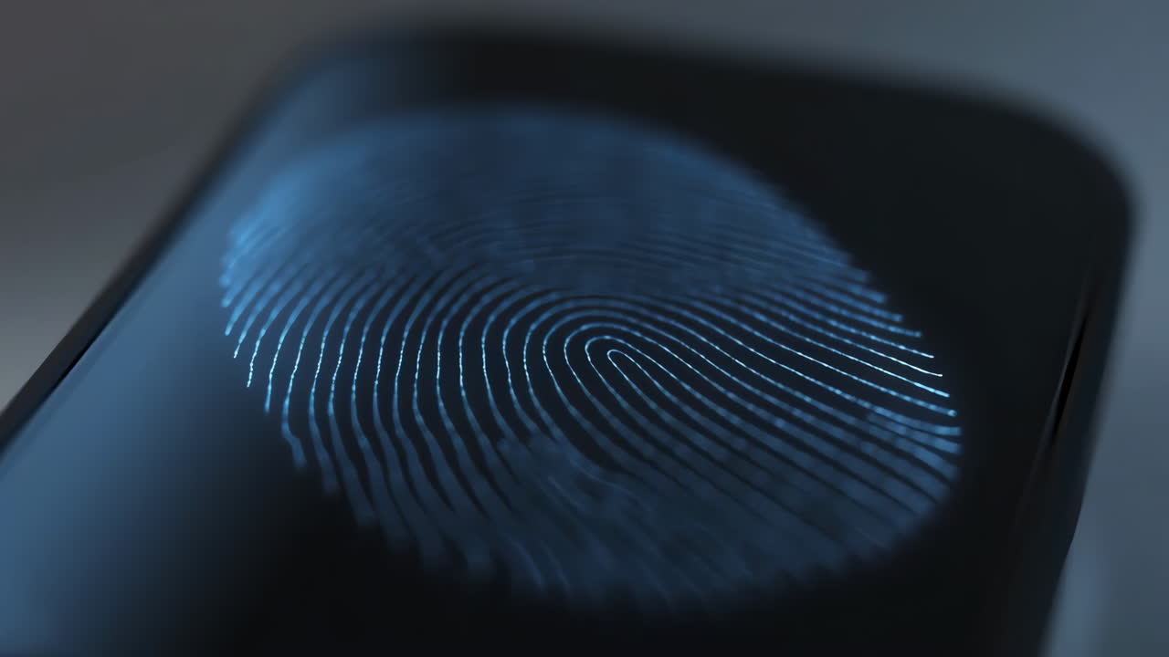 Fingerprint scanning for security
