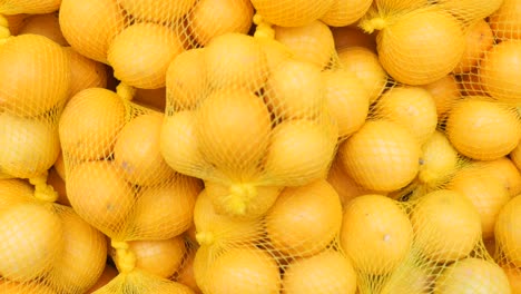 oranges in mesh bags