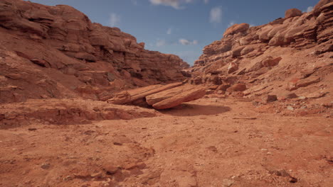 a scenic canyon in the desert